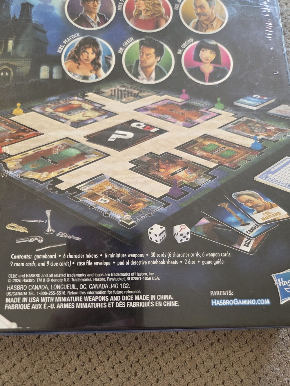 Clue Board Game, Mystery Game for Kids Ages 8 and Up, Family Games for 2-6 Playe - Picture 11 of 14